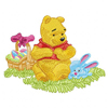 Winnie Pooh and Piglet Easter